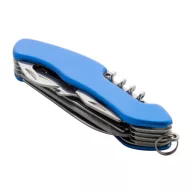   Briceag de buzunar multifunctional 12 functii, 2402E18973, Everestus, 30x101x15 mm, Otel, Aluminiu, Albastru