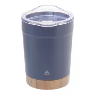   Cana termos 300 ml, 2402E18557, Everestus, ø86x116 mm, Otel, Bambus, Gri inchis