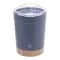 Cana termos 300 ml, 2402E18557, Everestus, ø86x116 mm, Otel, Bambus, Gri inchis