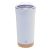 Cana termos 600 ml, 2402E18563, Everestus, ø87x180 mm, Otel, Bambus, Alb