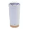 Cana termos 600 ml, 2402E18563, Everestus, ø87x180 mm, Otel, Bambus, Alb