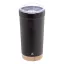 Cana termos 600 ml, 2402E18560, Everestus, ø87x180 mm, Otel, Bambus, Negru