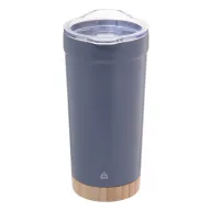   Cana termos 600 ml, 2402E18561, Everestus, ø87x180 mm, Otel, Bambus, Gri inchis