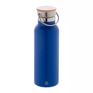   Termos 500 ml, 2402E18576, Everestus, ø70x220 mm, Otel, Bambus, Albastru
