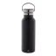 Termos 500 ml, 2402E18575, Everestus, ø70x220 mm, Otel, Bambus, Negru