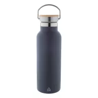   Termos 500 ml, 2402E18577, Everestus, ø70x220 mm, Otel, Bambus, Gri inchis