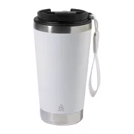   Cana termos 430 ml, Everestus, 2601E15149, Otel, Polipropilena, Alb