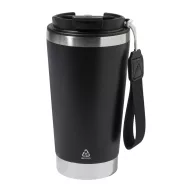   Cana termos 430 ml, Everestus, 2601E15148, Otel, Polipropilena, Negru