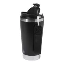 Cana termos 430 ml, Everestus, 2601E15148, Otel, Polipropilena, Negru
