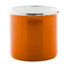 Cana 300 ml, 2402E18444, Everestus, ø79x81 mm, Metal, Otel, Portocaliu