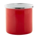 Cana 300 ml, 2402E18445, Everestus, ø79x81 mm, Metal, Otel, Rosu