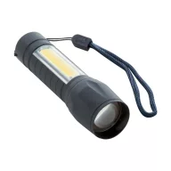   Lanterna reincarcabila, 2402E18985, Everestus, ø24x92 mm, Aluminiu, Negru