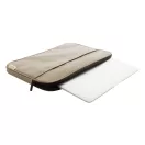 Geanta laptop, 15 inch, 2410E21846, Everestus, 400 x 270 x 30 mm, Bumbac, Natur