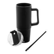   Cana termos 900 ml, 2410E25325, Everestus, ø90 x 240 mm, Polipropilena, Negru