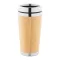 Cana termos, 500 ml, 2502E16387, Everestus, ⌀85 x 175 mm, Bambus, Otel, Natur, Argintiu