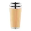 Cana termos, 500 ml, 2502E16387, Everestus, ⌀85 x 175 mm, Bambus, Otel, Natur, Argintiu