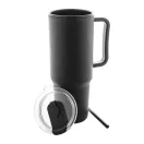 Cana termos, 1100 ml, 2502E16388, Everestus, ⌀100 x 250 mm, Polipropilena, Negru