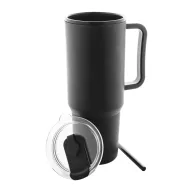   Cana termos, 1100 ml, 2502E16388, Everestus, ⌀100 x 250 mm, Polipropilena, Negru