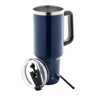   Cana termos, 1200 ml, 2502E16327, Everestus, ⌀100 x 253 mm, Otel, Albastru dark