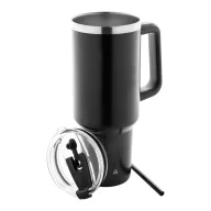   Cana termos, 1200 ml, 2502E16326, Everestus, ⌀100 x 253 mm, Otel, Negru