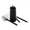 Set 12 creioane, 2502E14410, Everestus, ⌀35 x 103 mm, Lemn, Negru