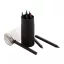 Set 12 creioane, 2502E14410, Everestus, ⌀35 x 103 mm, Lemn, Negru