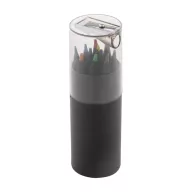   Set 12 creioane, 2502E14410, Everestus, ⌀35 x 103 mm, Lemn, Negru