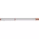 Set 2 instrumente de scris, 2509E17890, Everestus, 170x40x20 mm, Aluminiu, Alb