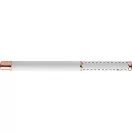 Set 2 instrumente de scris, 2509E17890, Everestus, 170x40x20 mm, Aluminiu, Alb