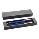Set 2 instrumente de scris, 2509E17887, Everestus, 170x40x20 mm, Aluminiu, Albastru