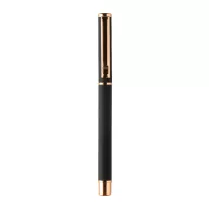   Set 2 instrumente de scris, 2509E17886, Everestus, 170x40x20 mm, Aluminiu, Negru