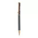 Set 2 instrumente de scris, 2509E17888, Everestus, 170x40x20 mm, Aluminiu, Gri