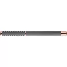 Set 2 instrumente de scris, 2509E17888, Everestus, 170x40x20 mm, Aluminiu, Gri