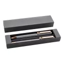 Set 2 instrumente de scris, 2509E17888, Everestus, 170x40x20 mm, Aluminiu, Gri