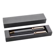   Set 2 instrumente de scris, 2509E17888, Everestus, 170x40x20 mm, Aluminiu, Gri