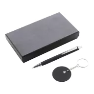   Set instrumente de scris, 2502E15862, Everestus, 95 x 170 x 28 mm, Aluminiu, Negru