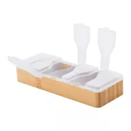   Cutie medicamente, 2502E15558, Everestus, 127 x 51 x 20 mm, Bambus, Alb