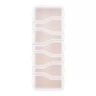   Cutie medicamente, 2502E15558, Everestus, 127 x 51 x 20 mm, Bambus, Alb