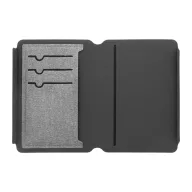   Portofel pentru pasaport, 2502E15210, Everestus, 103 x 145 x 15 mm, Poliuretan, Gri