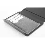   Portofel pentru pasaport, 2502E15210, Everestus, 103 x 145 x 15 mm, Poliuretan, Gri