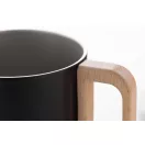 Cana 350 ml, 2502E16355, Everestus, ⌀88 x 85 mm, Otel, Negru
