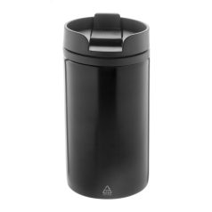   Cana termos, 250 ml, 2502E16294, Everestus, ⌀70 x 140 mm, Otel, Negru