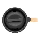 Cana termos, 300 ml, 2502E16288, Everestus, ⌀80 x 105 mm, Bambus, Otel, Natur, Argintiu