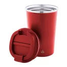 Cana termos, 350 ml, 2502E16304, Everestus, ⌀85 x 144 mm, Otel, Rosu