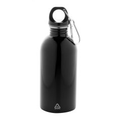   Sticla de apa sport, 400 ml, 2502E15349, Everestus, ⌀67 x 183 mm, Otel, Negru
