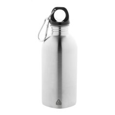   Sticla de apa sport, 400 ml, 2502E15353, Everestus, ⌀67 x 183 mm, Otel, Argintiu