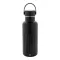 Sticla termos, 500 ml, 2502E16367, Everestus, ⌀73 x 225 mm, Otel, Negru