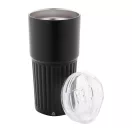 Cana termos, 600 ml, 2502E16375, Everestus, ⌀87 x 176 mm, Otel, ABS, Negru