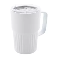   Cana termos, 470 ml, 2502E16374, Everestus, ⌀86 x 130 mm, Otel, ABS, Alb