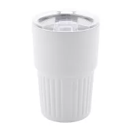   Cana termos, 470 ml, 2502E16374, Everestus, ⌀86 x 130 mm, Otel, ABS, Alb
